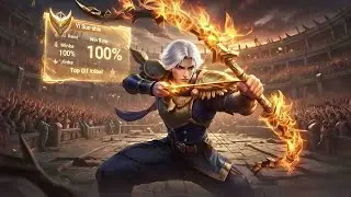 Day 3 Top Global Yishun Shin,Winrate 100% All Rank - No Cut & No Edit