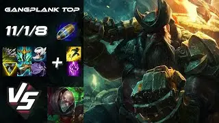 TOP Gangplank vs Singed - EU Challenger Patch 14.24