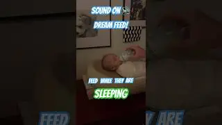 How to get more sleep with a newborn - 4 month old baby: DREAM FEED! #dreamfeed #howtodreamfeed #kid