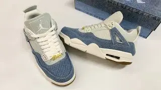 Air Jordan 4 Denim Worn Blue IB6716-100 Review