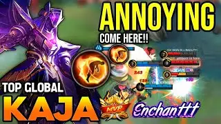 Kaja Nonstop Gank Roam Support Gameplay | Top Global Kaja Build & Emblem | Mobile Legends