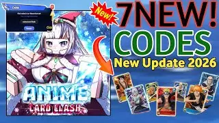 ⚠️ ОБНОВЛЕНИЕ ⚠️ КОДЫ ДЛЯ ANIME CARD CLASH НА ЯНВАРЬ 2026 ГОДА - КОДЫ ДЛЯ ROBLOX ANIME CARD CLASH...