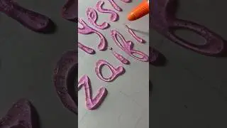 Your custom name calligraphy lettering satisfying , #shorts , #calligraphy , #lettering