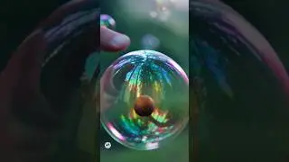 ASMR Bubble Forest | Eating Nature&rsquo;s Floating Sweets 🌳🫧