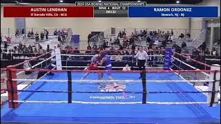 Ramon Ordonez VS Austin Lenehan USA Boxing