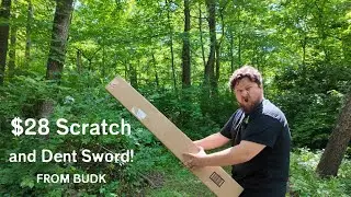 $28 BUDK Mystery Sword Unboxing - “Scratch and Dent