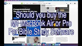 Bible Software on Apple M1 MacBook Pro with Apple Silicon