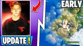*NEW* Fortnite Update! | Volcano Erupting *Early* Video, Tfue, 513 Eliminations!