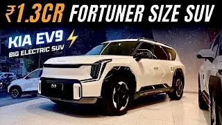 2025 NEW KIA EV9 BIG ELECTRIC SUV ❤️ ₹1.3 Crore | Indian Review 🇮🇳