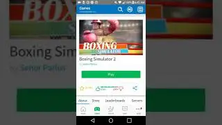 Boxing simulator