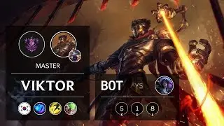 Viktor Bot vs Kai'Sa - KR Master Patch 9.13