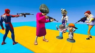 Scary Teacher 3D - Nick and Tani Troll Miss T - House Pranks - game Animation