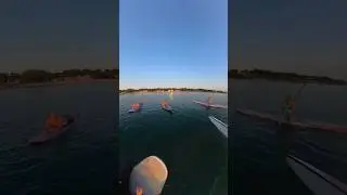 Sunset Social #fliteboard #efoil #silverbeach #paddleboards