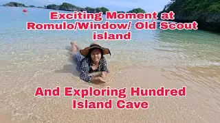 Exciting moments at Romulo/ Window/ Old Scout Island and exploring Hundred Island Cave