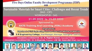 Role of IoT in Smart Cities - Dr.A.Atif Shah