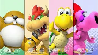Super Mario Party Jamboree - Bowser vs Koopa vs Birdo vs Monty Mole - King Bowser's Keep