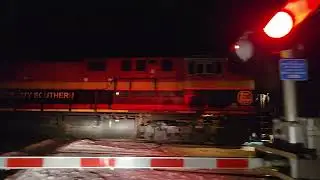 Train 577 Pulling 211 Cars Rolled Passed South Haven, MN
