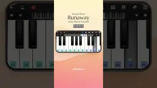 Runaway - Kanye West | Easy Piano Tutorial | #shortsfeed #short #shorts #music #shortsvideo