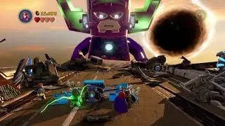 LEGO Marvel Super Heroes Finale | Galactus Boss Fight + Full Ending