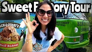 Экскурсия по заводу Ben & Jerry&rsquo;s 🍦 Полное погружение в Стоу, штат Вермонт + кладбище вкусов!