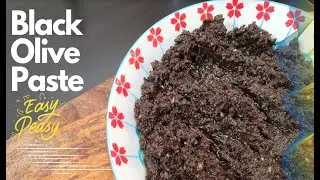 Black Olive Paste | Vegan | Tapenade