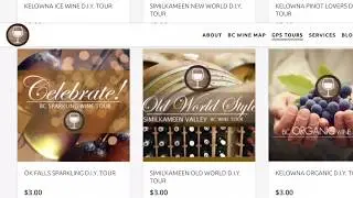 GPS BC Wine Tour Plan DEMO