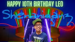 Leo's 10th Birthday Party at Shenaniganz Entertainment Center| Bowling|Car Race #birthdayparty
