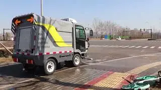 high pressure road washing Truck street sweeper vehicle BY-C12