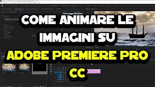 Come animare le immagini su Premiere Pro CC