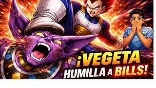EL ORGULLO SAIYAJIN 😈 VEGETA VENCE A BILLS | DRAGON BALL #dragonballsuper #dragonball