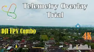 Telemetry  Overlay Trial for DJI FPV Combo