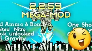 Mini Militia 2.2.59 Mega Mod Pro Pack: One shot kill mod+Unlimited Nitro
