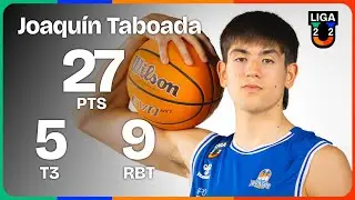 Joaqu&iacute;n TABOADA, 5 TRIPLES para liderar a BURGOS Grupo de Santiago U22 |&nbsp;Liga U 2025-26