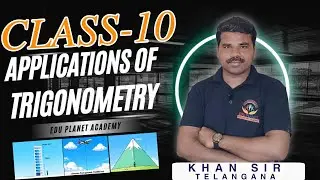 Line of Sight, Angle of Elevation & Depression | Class 10 Maths | Easy Explanation