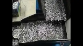 Weighing counting machine to pack fasteners