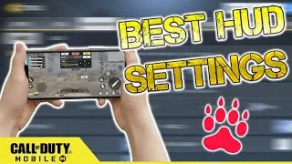 BEST HUD SETTINGS FOR 2, 3, AND 4 FINGER CLAW | COD MOBILE TIPS&TRICKS