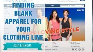 Finding Blank Apparel for Your Clothing Line