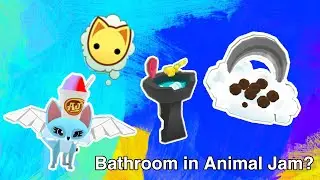 Ajpw den decorating: Bathroom edition! | Animal jam tips and tricks|