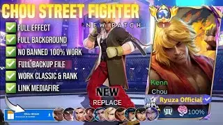 Script Skin Chou Street Fighter No Password | Full Effect Voice | Patch Terbaru