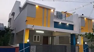# House For Sale in Coimbatore Singanallur Ondipudur # East Facing # / 2.75 cent Double car Parking 