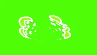 2D Smoke Burst Animation | Green Screen VFX Elements
