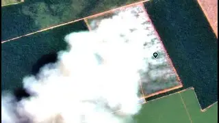 This Satellite Just Revealed The Amazon Rainforest Is On Fire Right Now & It Can Be Seen From Space