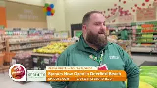 Sprouts Farmers Market Opens in Deerfield Beach | WPTV Sunshine Spotlight