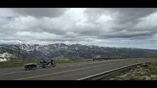 Harley ride on Beartooth Pass. ##harley #vacation #riding #travel #2up