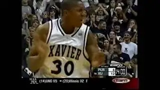 #16 Xavier vs Purdue: 12/3/2003 (SportsCenter Highlight)
