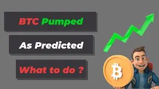 Bitcoin Pumped As Predicted| Next Move ?| Daily Update