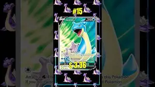 TOP 15 LAPRAS CARDS! POK&Eacute;MON TCG 🌊❄️ #pokemoncardgame #pokemon #shorts #shortsfeed #tcg #lapras