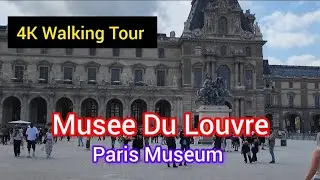 4K Walking Tour: Inside Paris Mus&eacute;e du Louvre | Stunning Art & Architecture Paris Louvre Museum