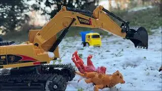 Baby kids cartoon baby happy video #xcavator #machine #car #funny #games 