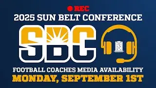 Sun Belt Football Coaches Media Availability - September 1